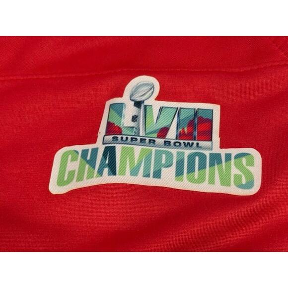 NWT Nike Travis Kelce #87 Kanas City Chiefs Super Bowl LVII Jersey-Size L - Picture 6 of 16